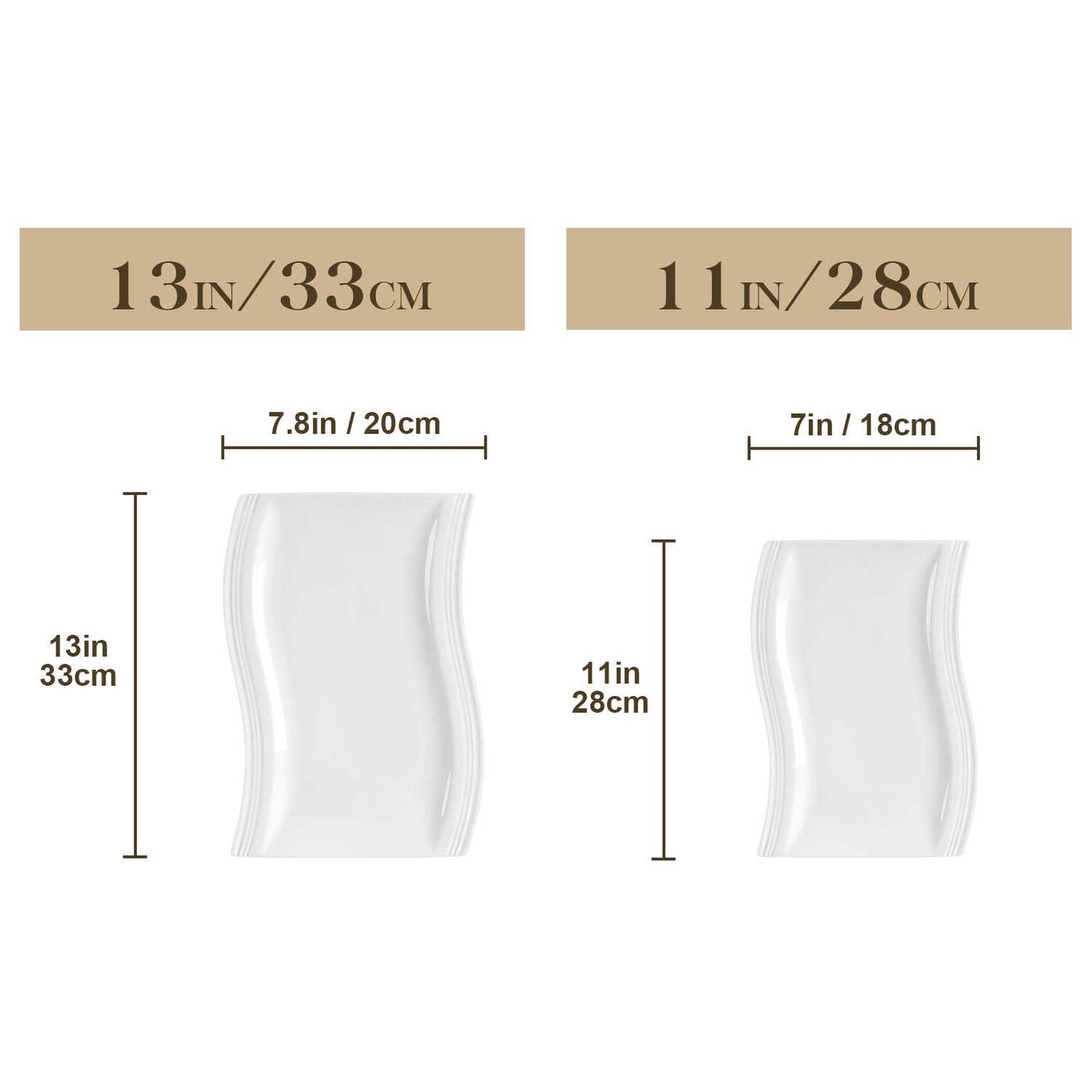 Flora Platters Set of 2