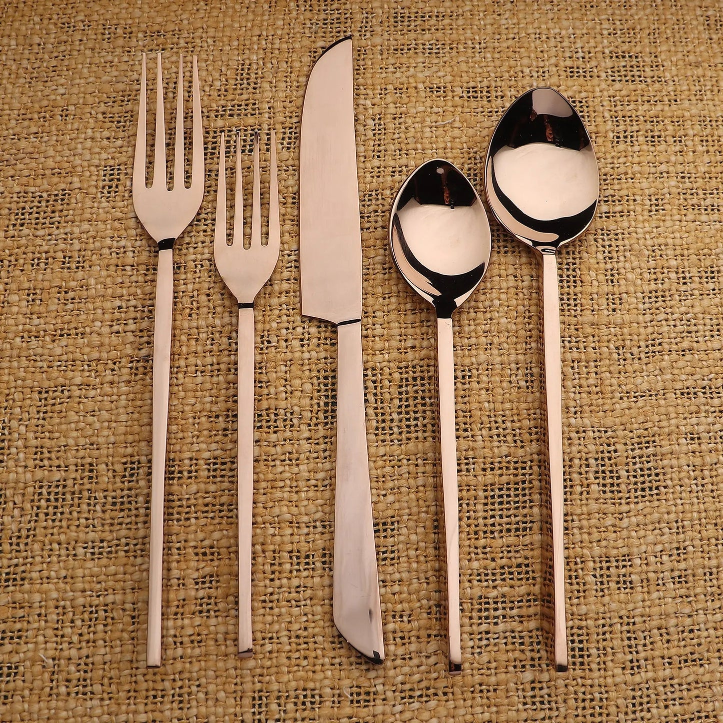 Fairfax PVD 5 Pc. Flatware Set