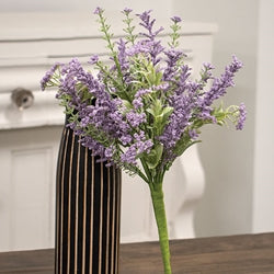 Delicate Lilac Astilbe & Lace Bush - 14"