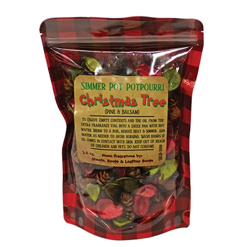 Christmas Tree Simmer Pot Potpourri - 3.5oz.