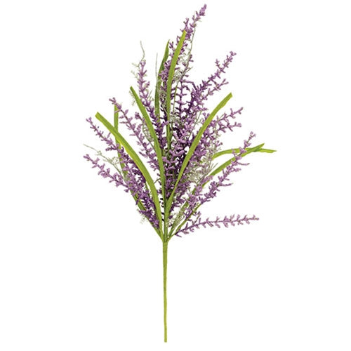 Millet Heather & Grass Bush Purple 24"
