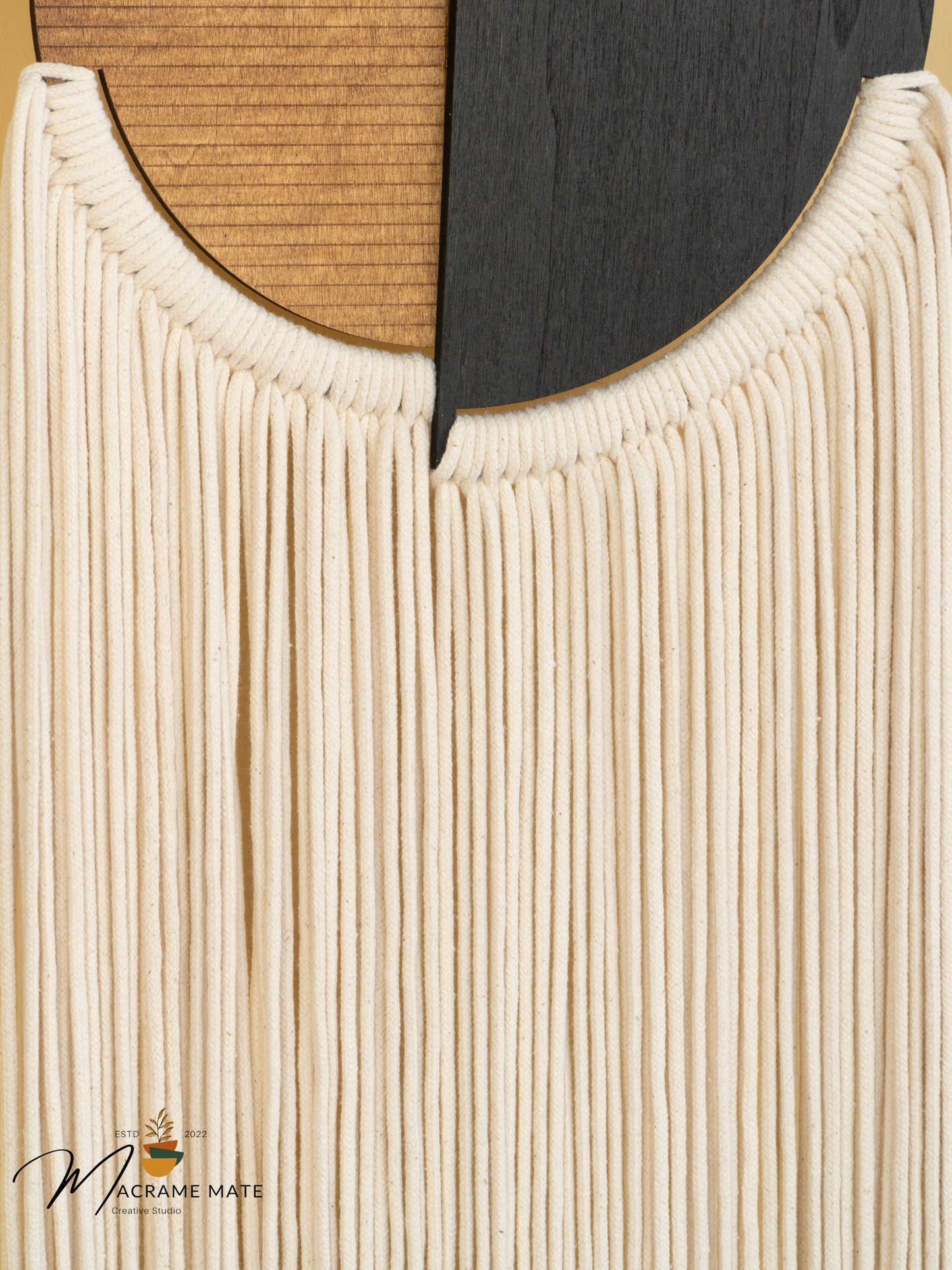 Fathom Macrame Fiber Wall Art (Y39)