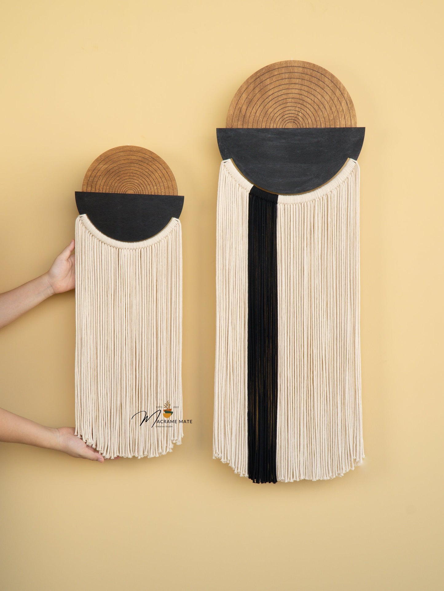 Fathom Macrame Fiber Wall Art (Y40)