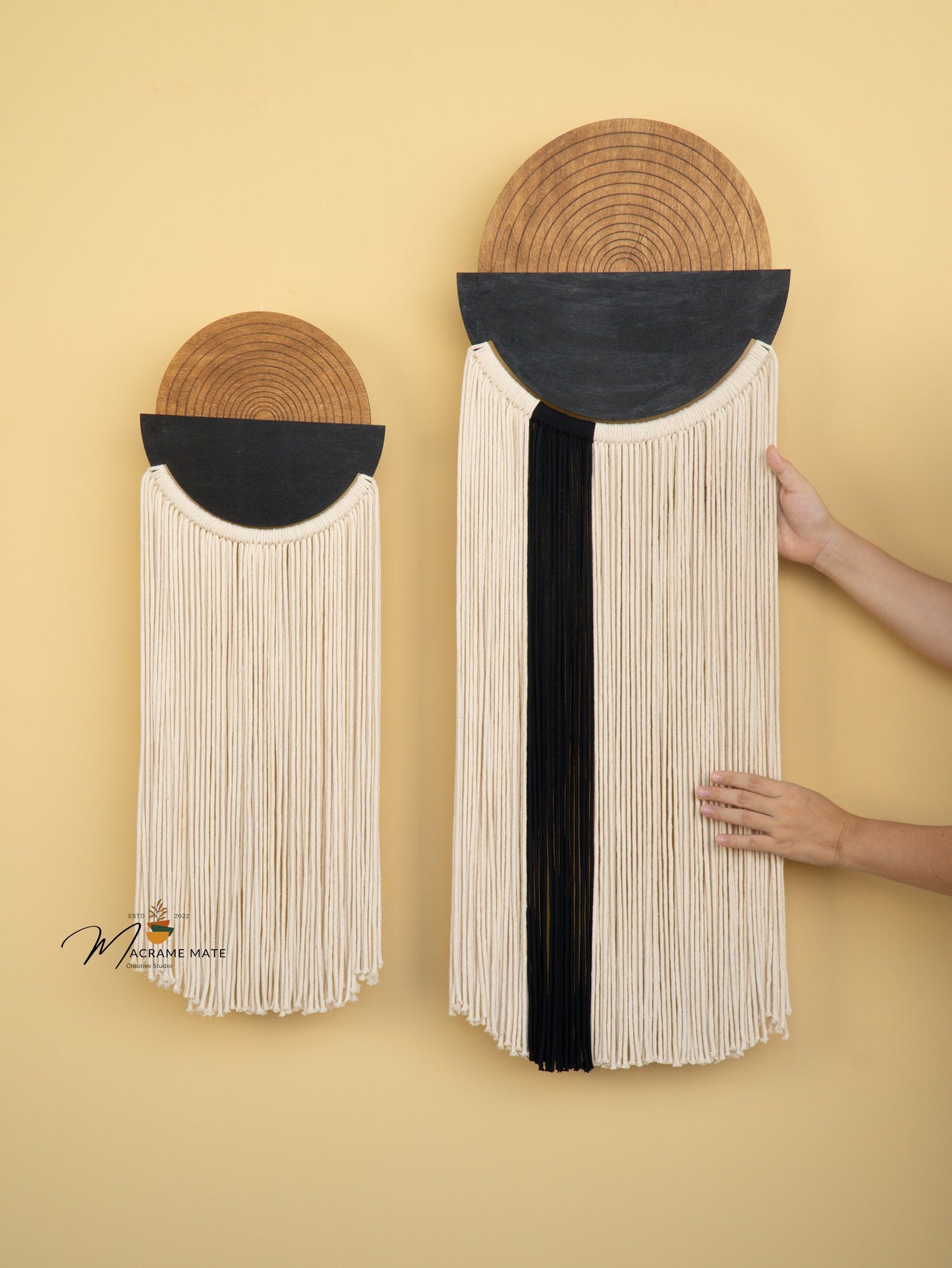 Fathom Macrame Fiber Wall Art (Y40)