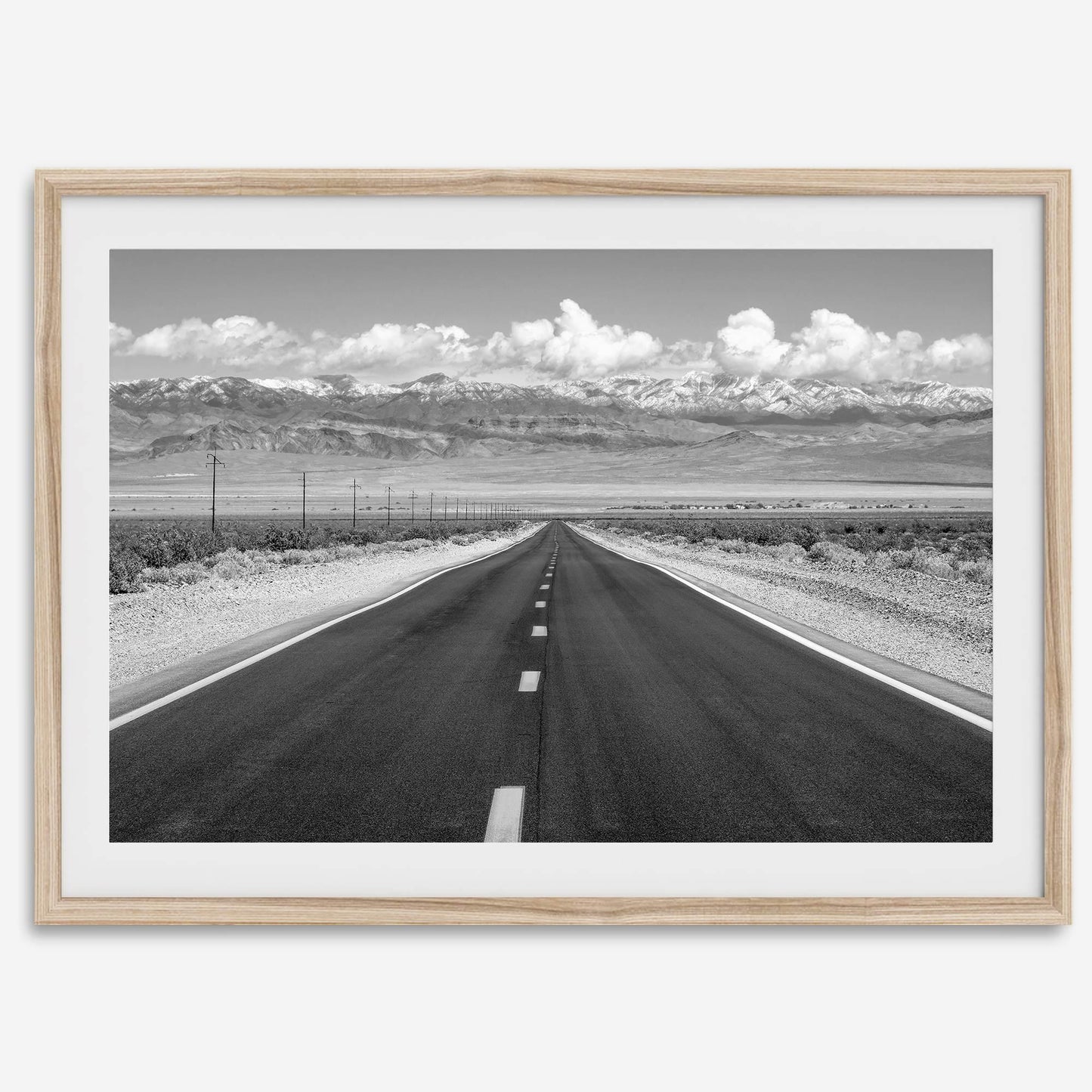 Desert Roadtrip B&W
