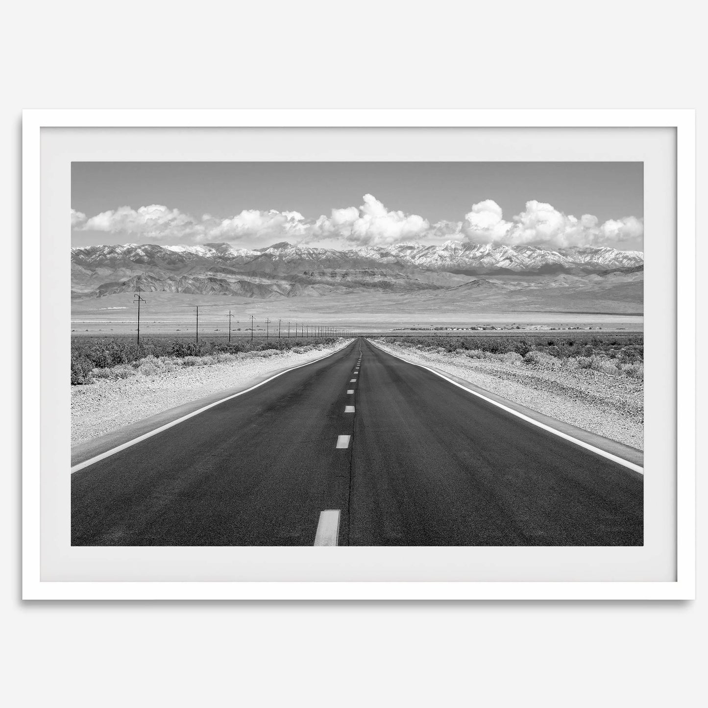 Desert Roadtrip B&W