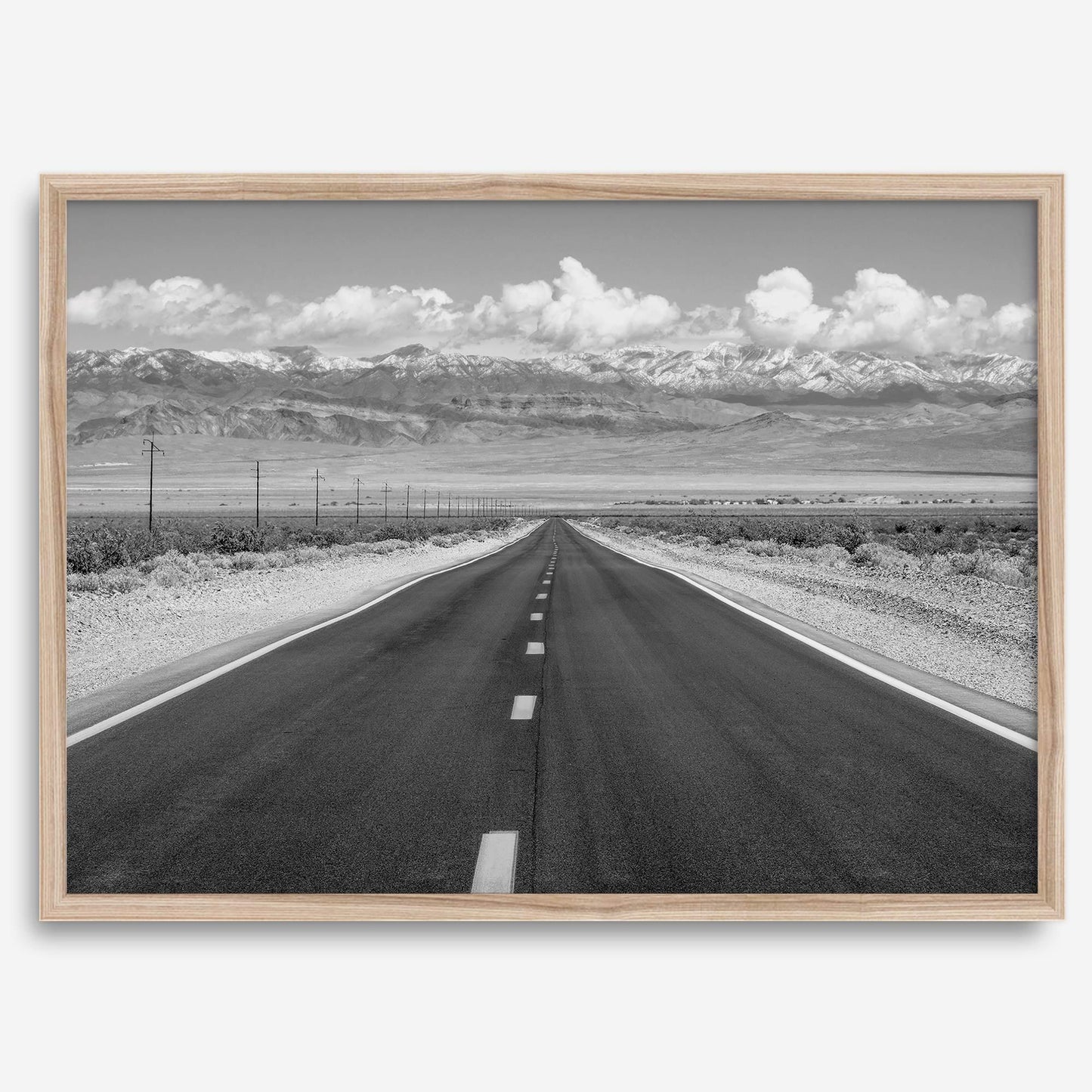 Desert Roadtrip B&W