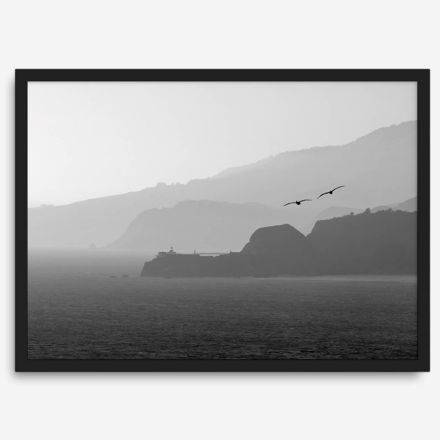 Golden Gate Coast B&W