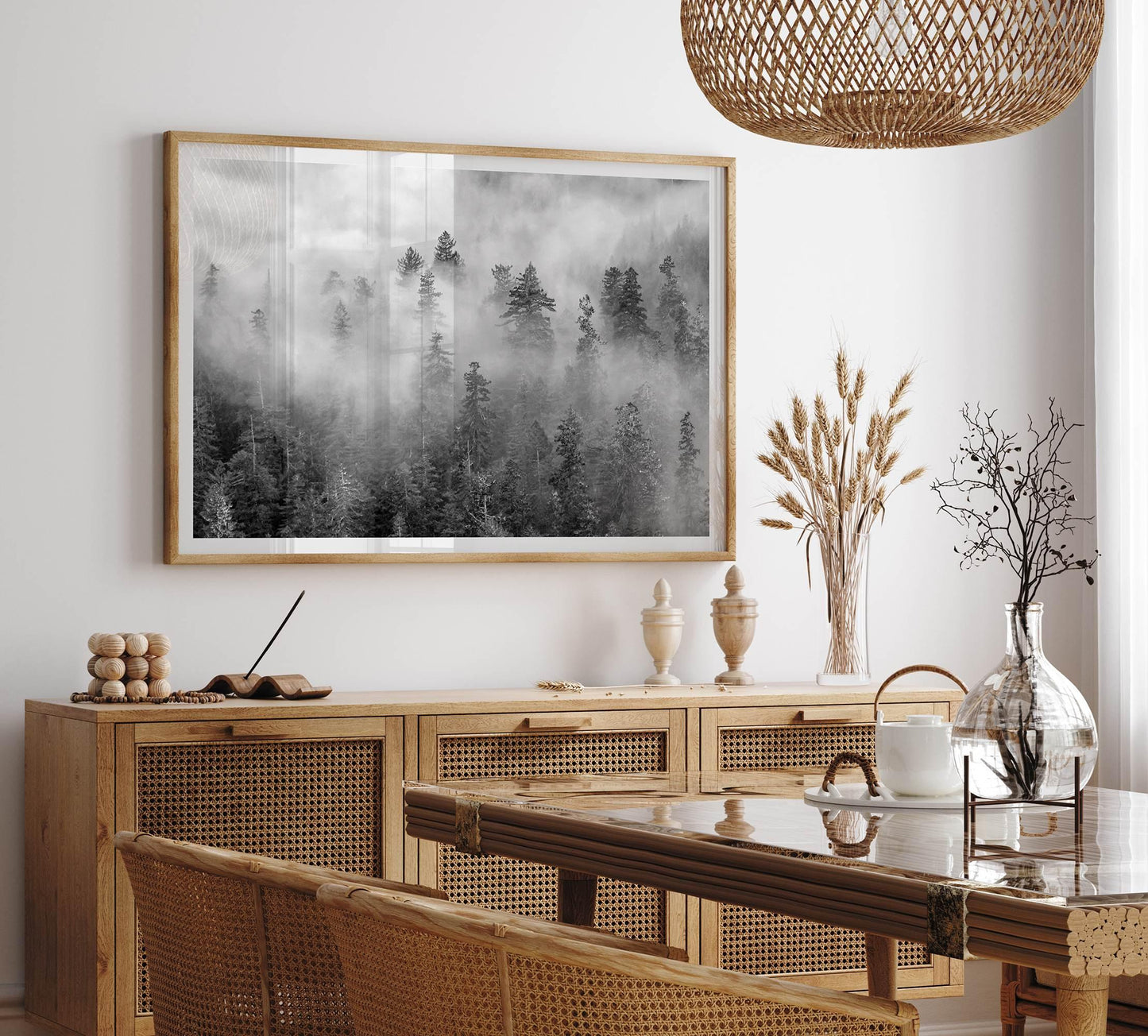 Foggy Treetops