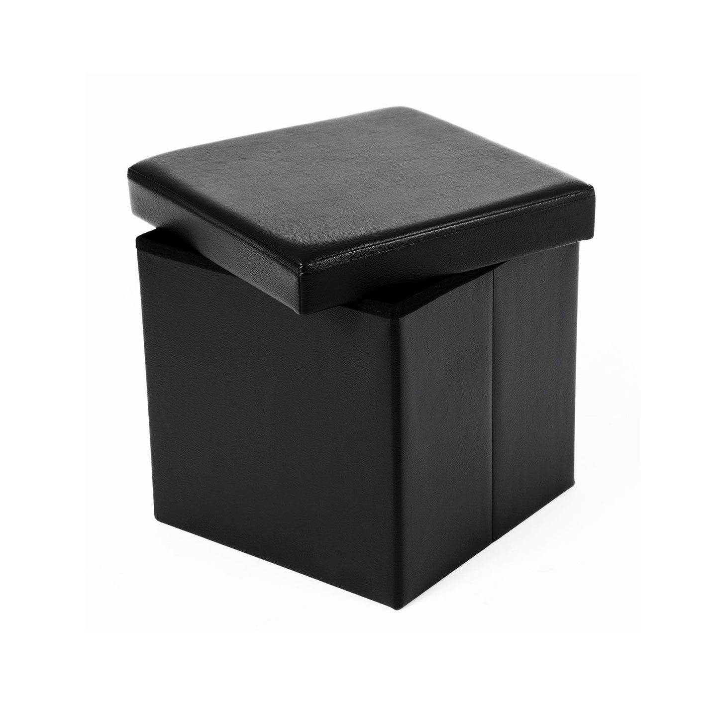 Folding Storage Ottoman Cube