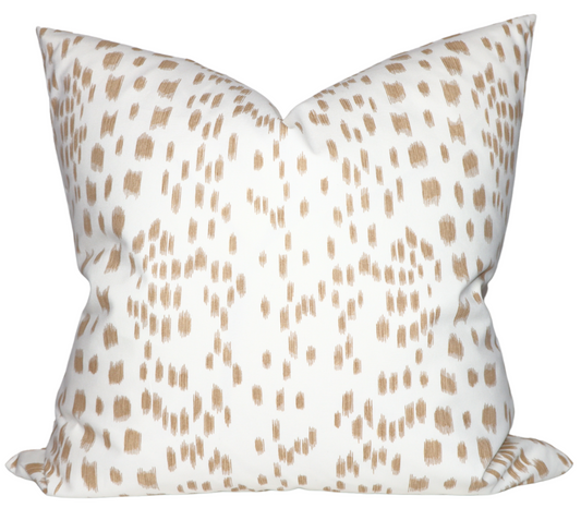 Les Touches Pillow Cover in Sand