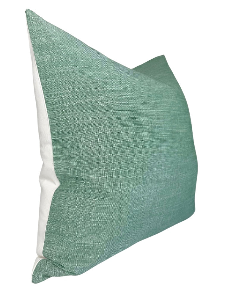 Maroma Pillow Cover in Verde Green, Christopher Farr Textiles