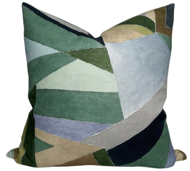 Roulade Pillow Cover in Juniper