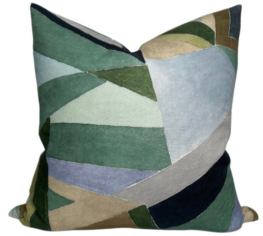 Roulade Pillow Cover in Juniper