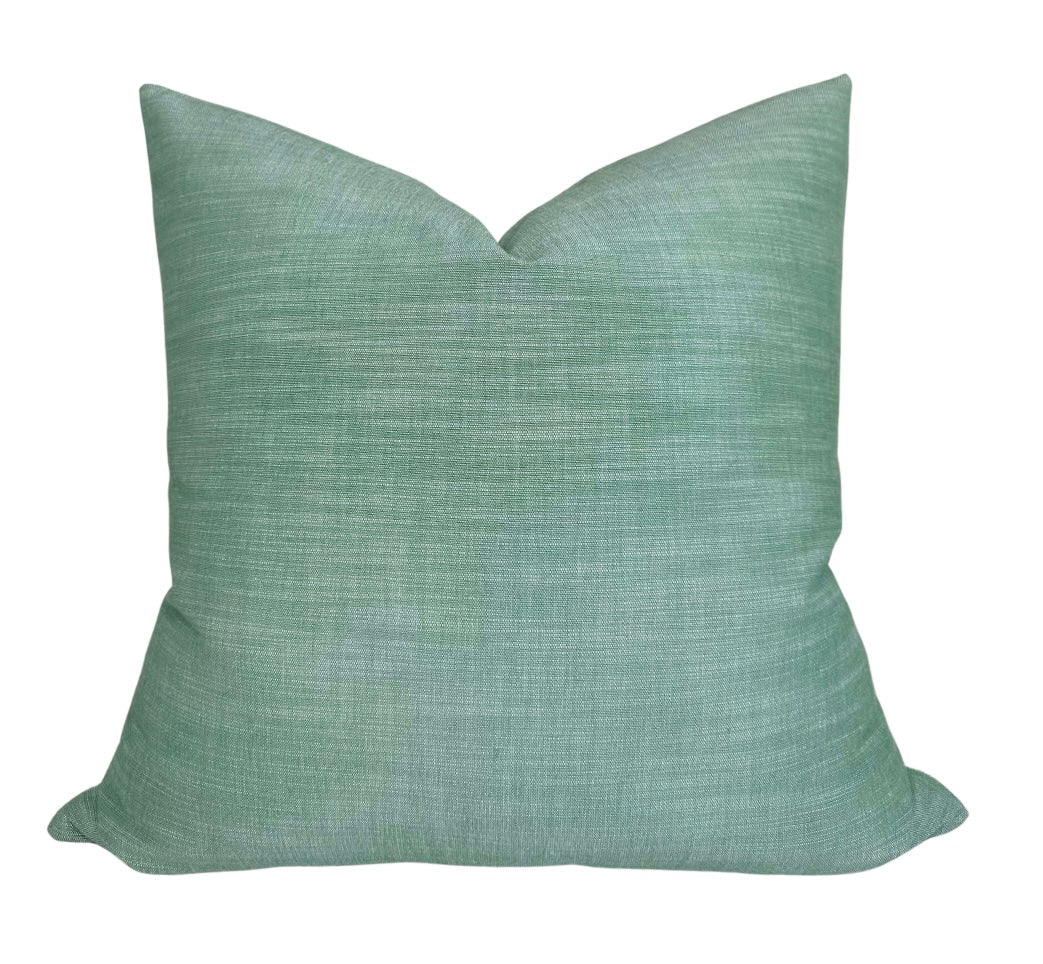Maroma Pillow Cover in Verde Green, Christopher Farr Textiles