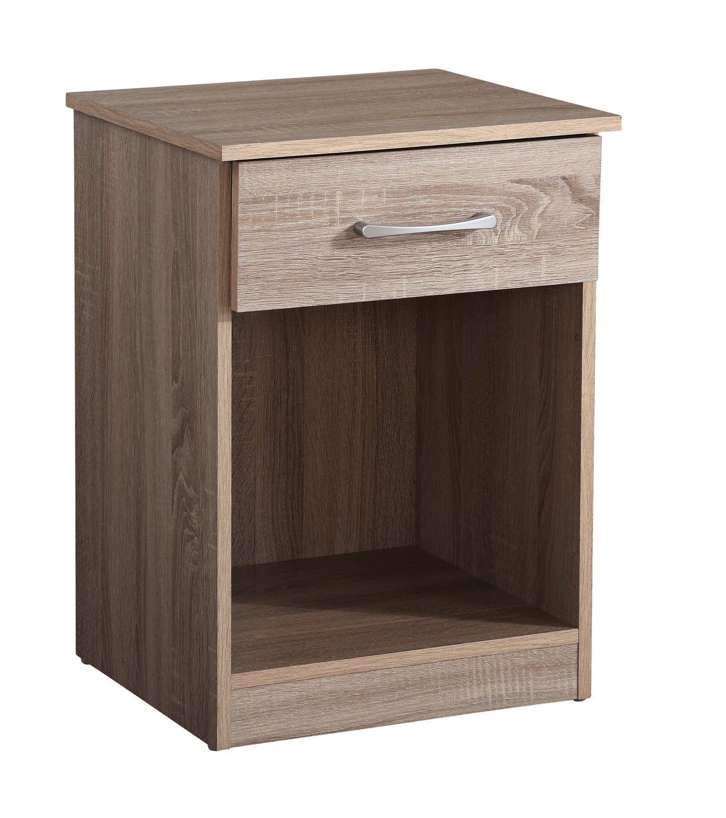 Charming Casual Nightstand In Sandle Wood