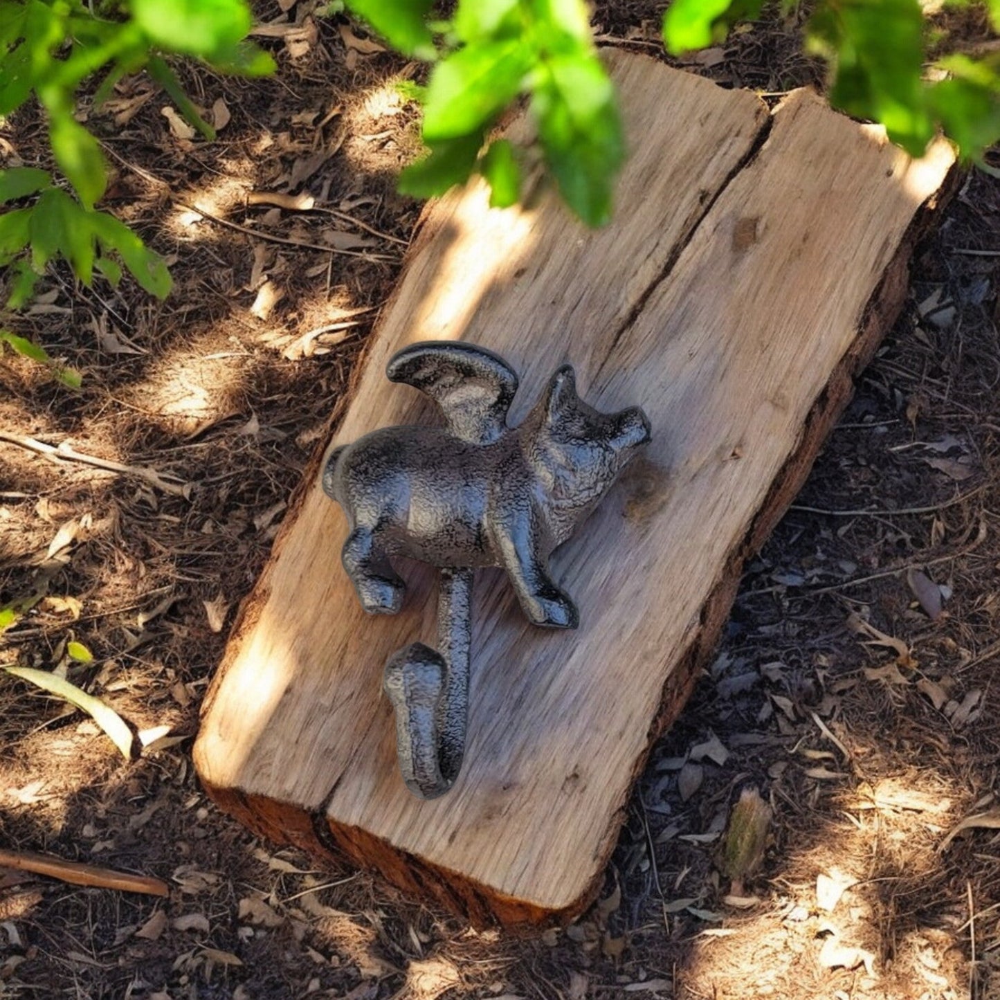 Whimsical Cast Iron Flying Pig Hook (Right Facing), Fun & Functional Decor