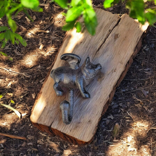 Whimsical Cast Iron Flying Pig Hook (Right Facing), Fun & Functional Decor