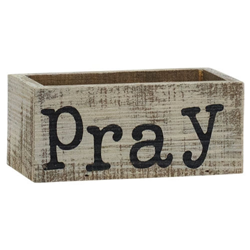 Distressed Wooden Pray Box