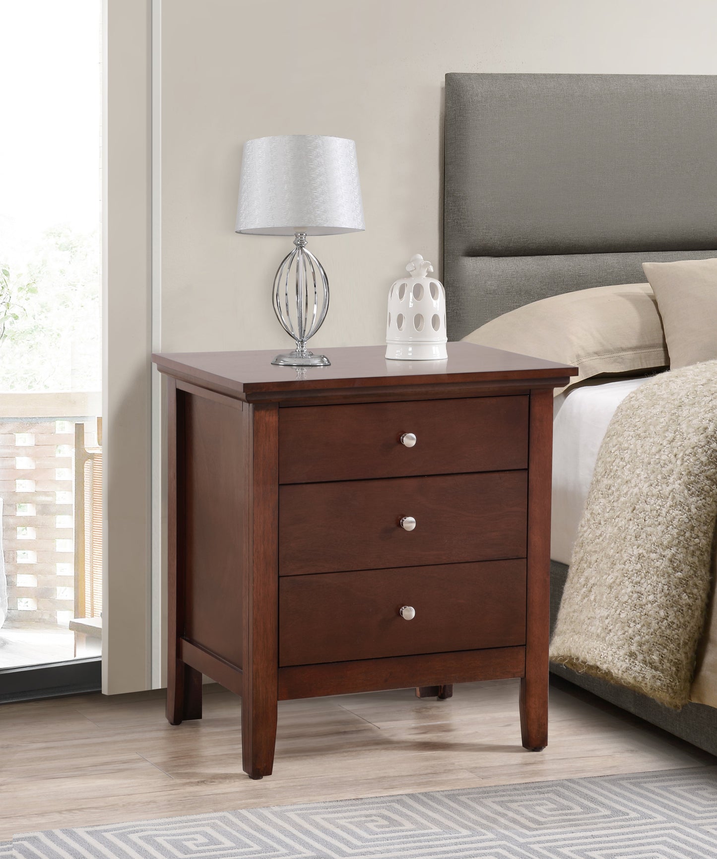 Hammond G5425-N 3 Drawer Nightstand