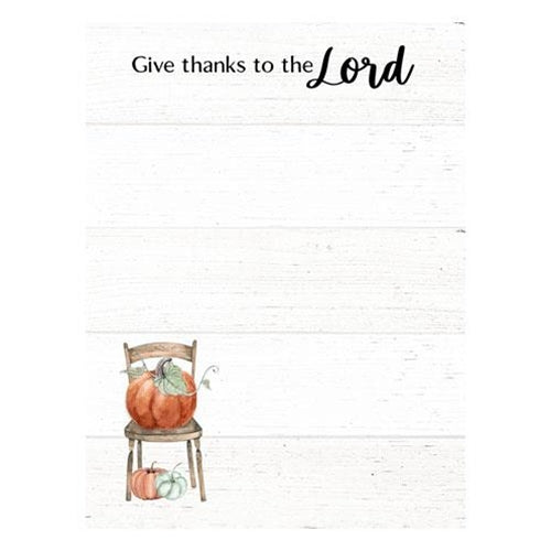 Give Thanks to the Lord Mini Notepad