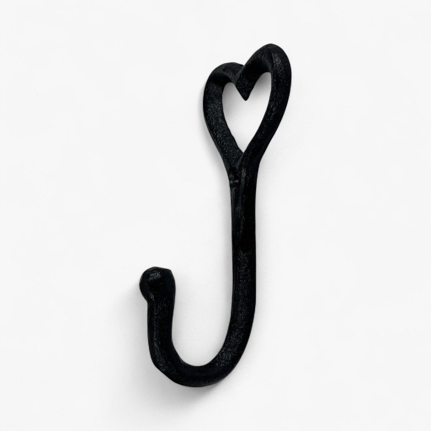 Heart Hook Cast Iron Wall Mounted Decorative Hanger