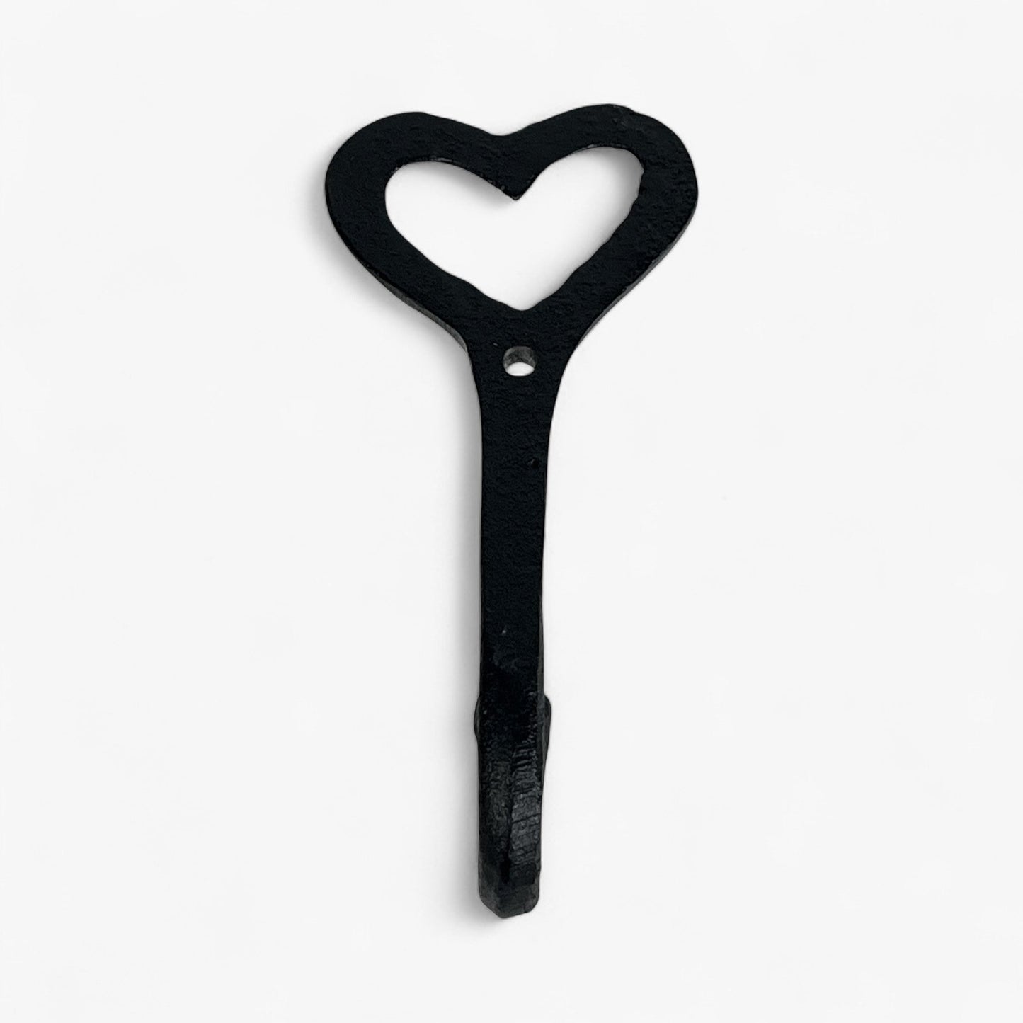 Heart Hook Cast Iron Wall Mounted Decorative Hanger