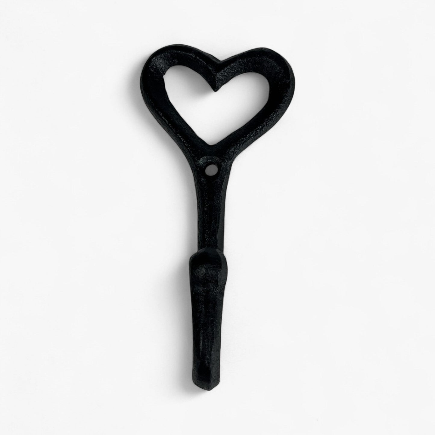 Heart Hook Cast Iron Wall Mounted Decorative Hanger