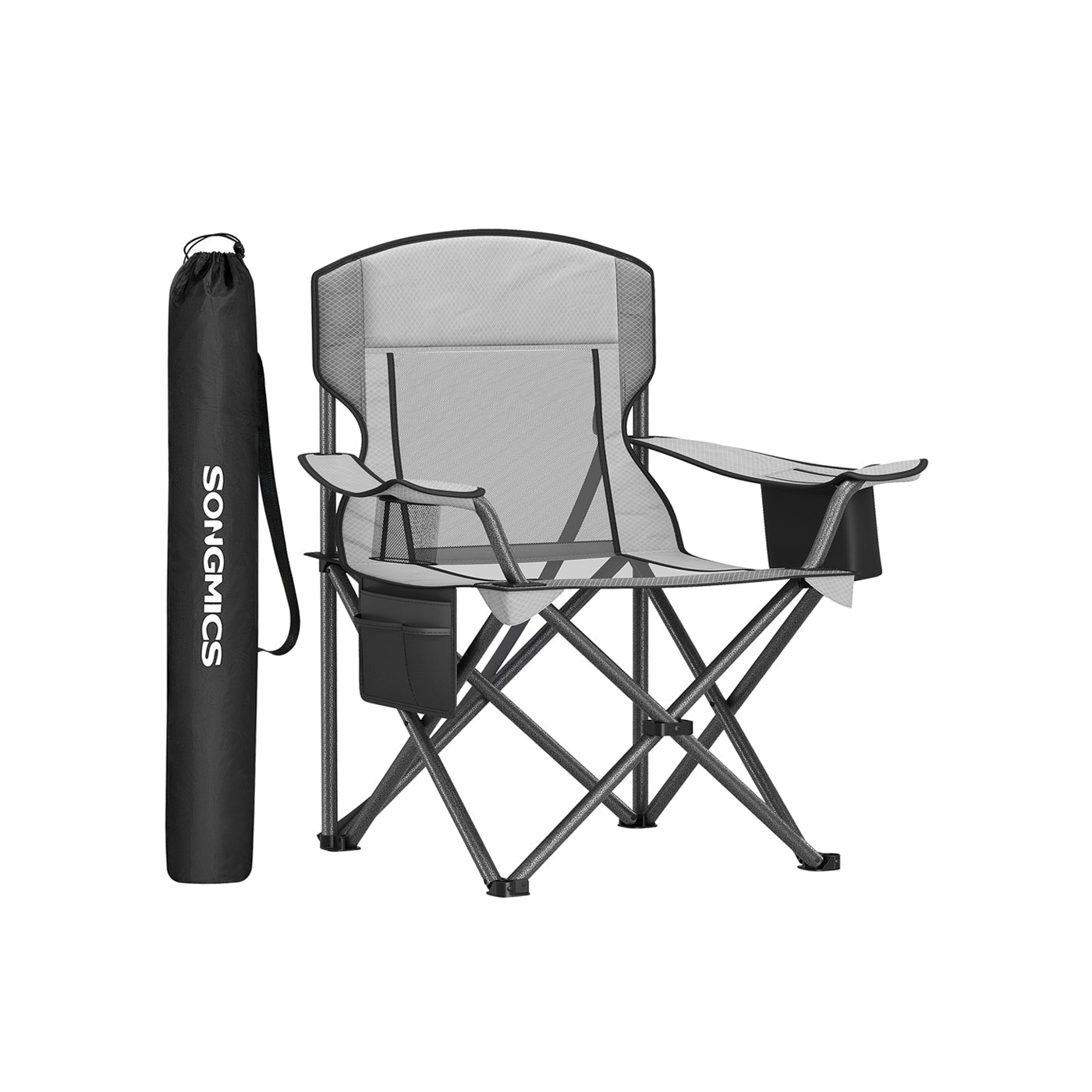 Outdoor Folding Chair, 352 lb Weight Capacity