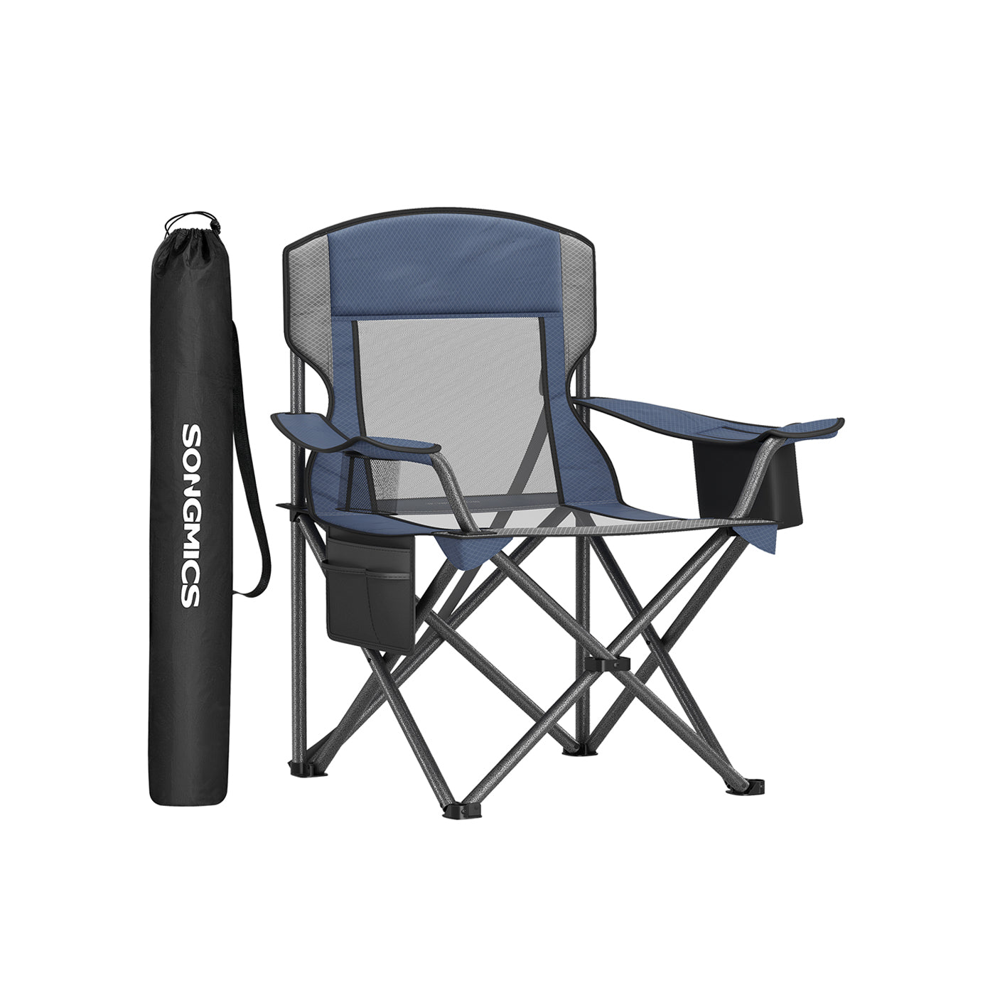 Outdoor Folding Chair, 352 lb Weight Capacity