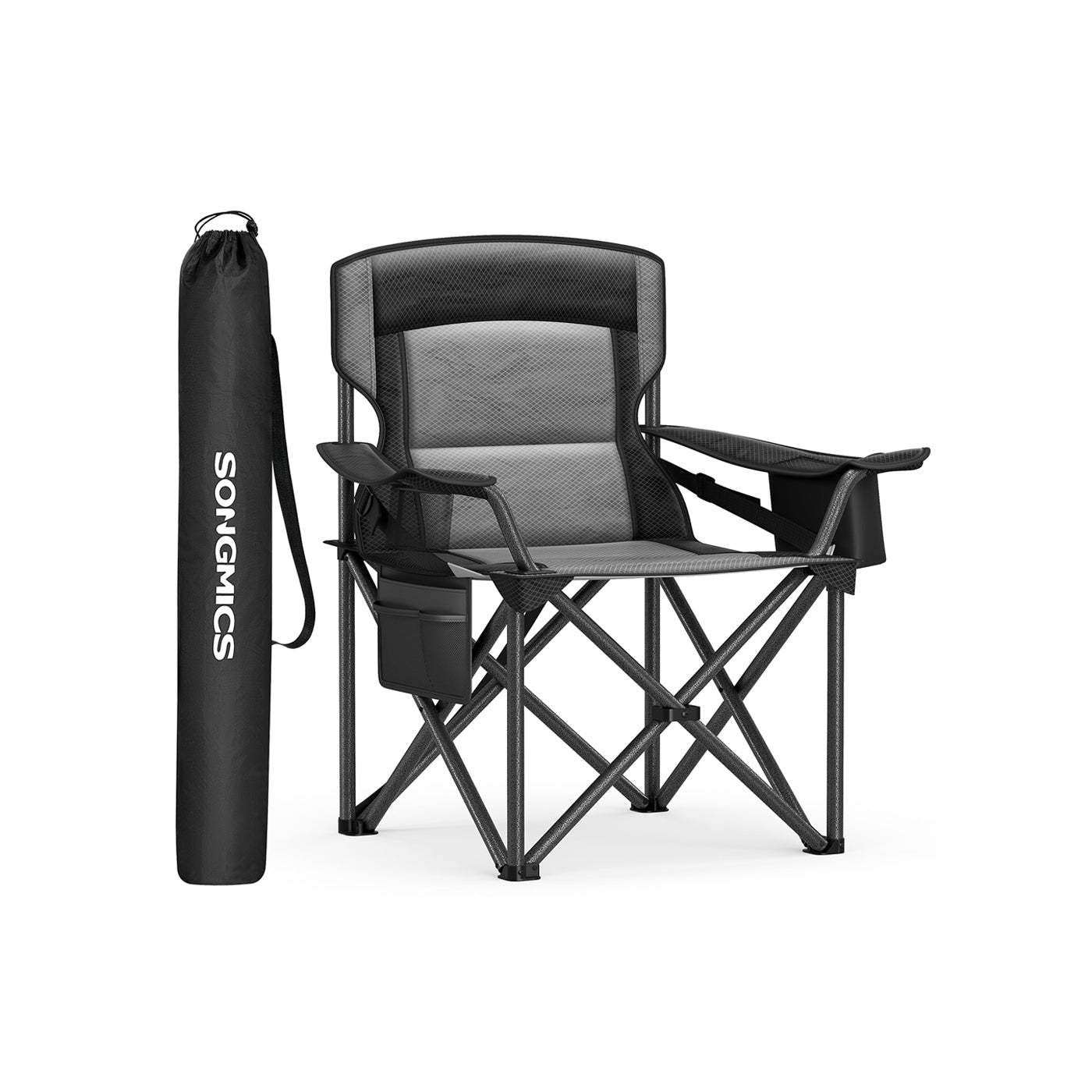 Camping Chair with Foam Padding, Foldable
