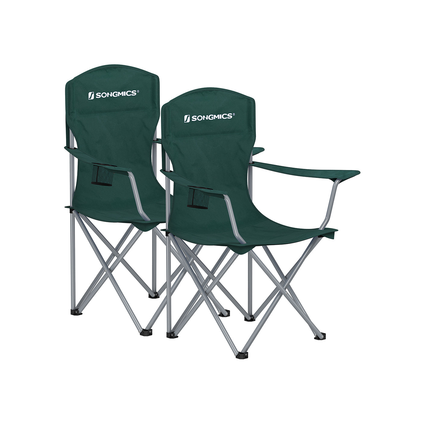 Set of 2 Folding Camping Chairs