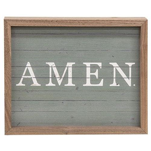 Amen Framed Print 10"x8"