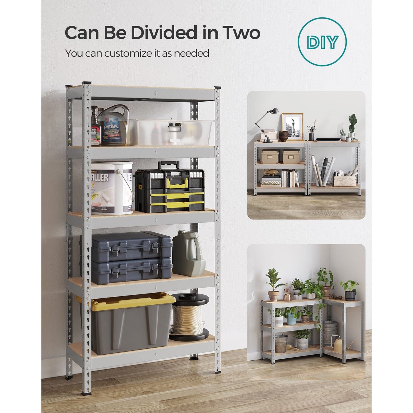 5-Tier Garage Storage Shelf