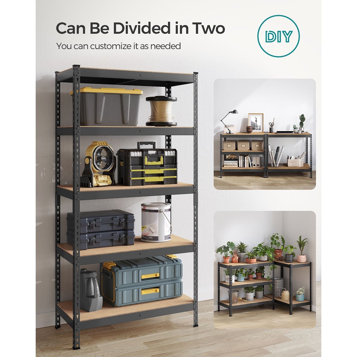 5-Tier Garage Storage Shelf