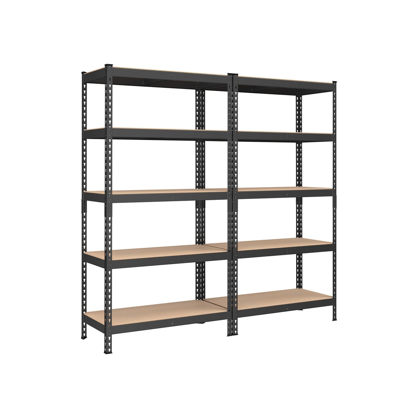 5-Tier Storage Shelves Set of 2