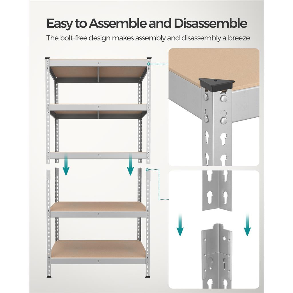 5-Tier Garage Storage Shelf