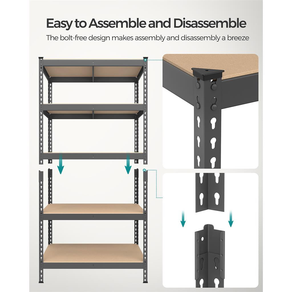 5-Tier Garage Storage Shelf