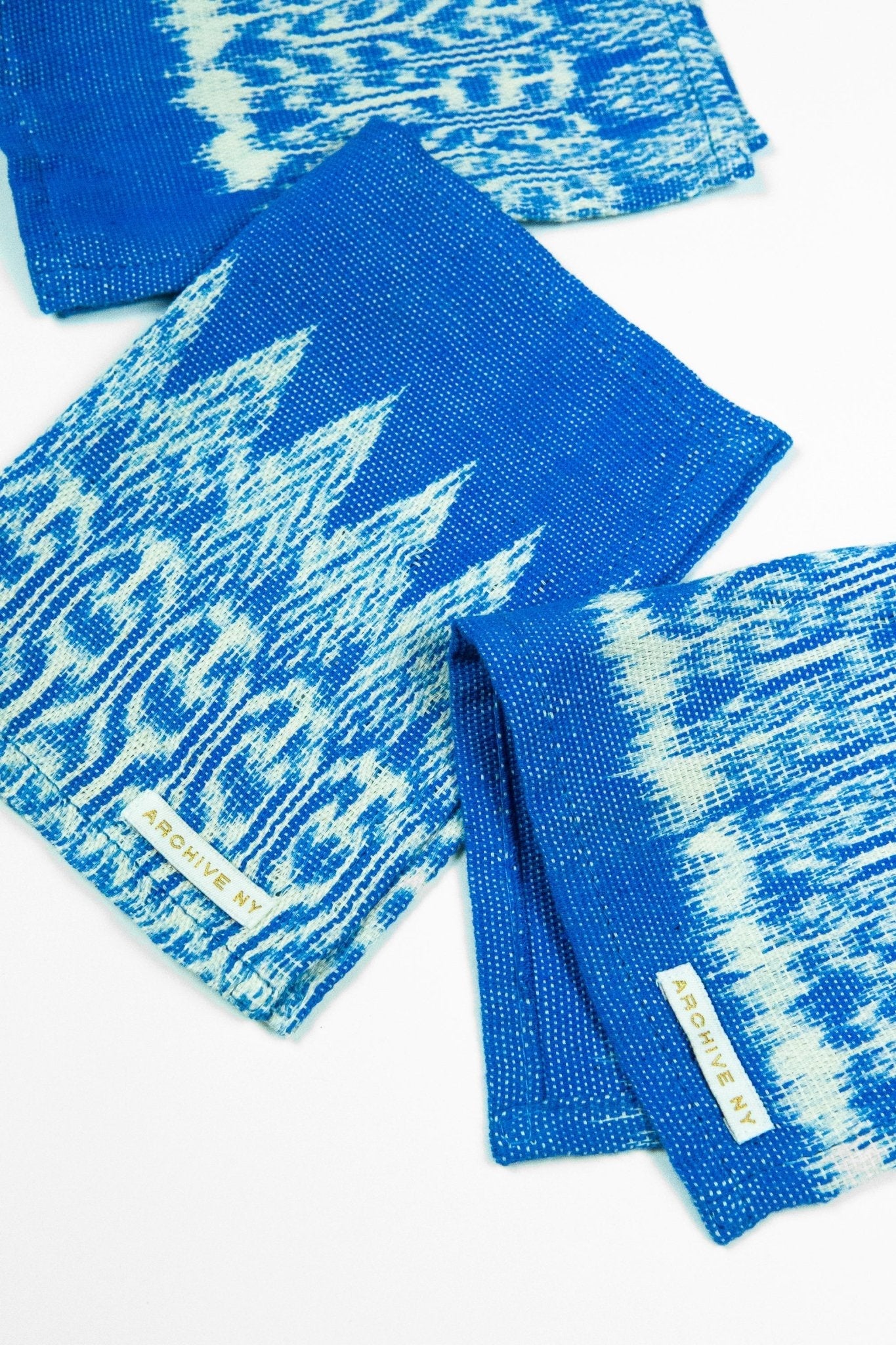 Gabriela Jaspe Blue Cocktail Napkins