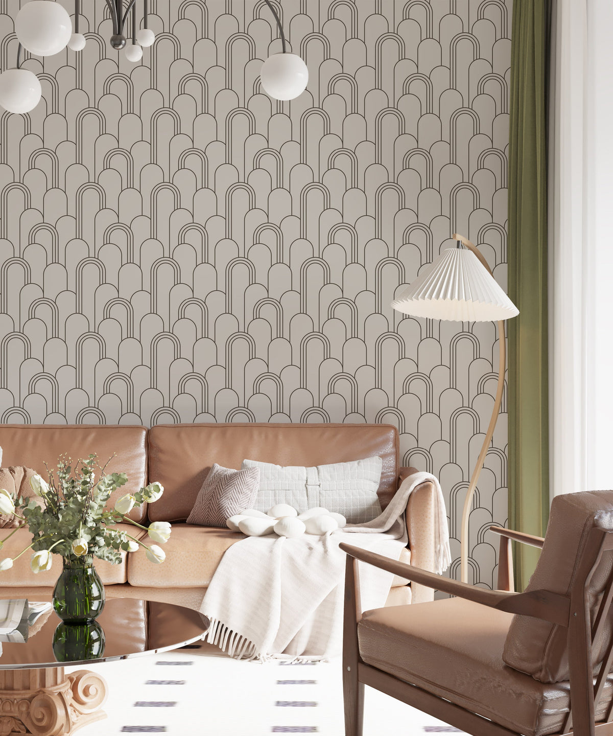 Great Gatsby Art Deco Wallpaper - Modern Geometric