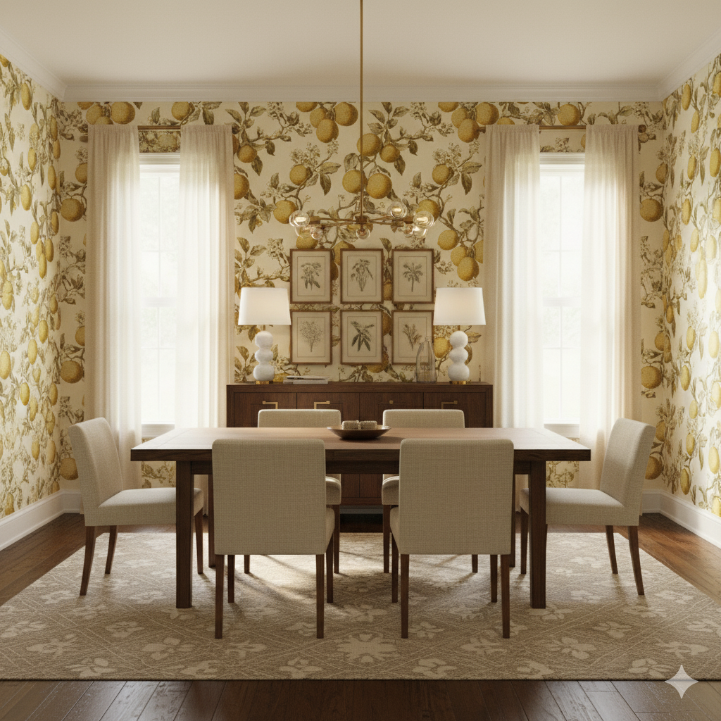 Citrus Script Wallpaper