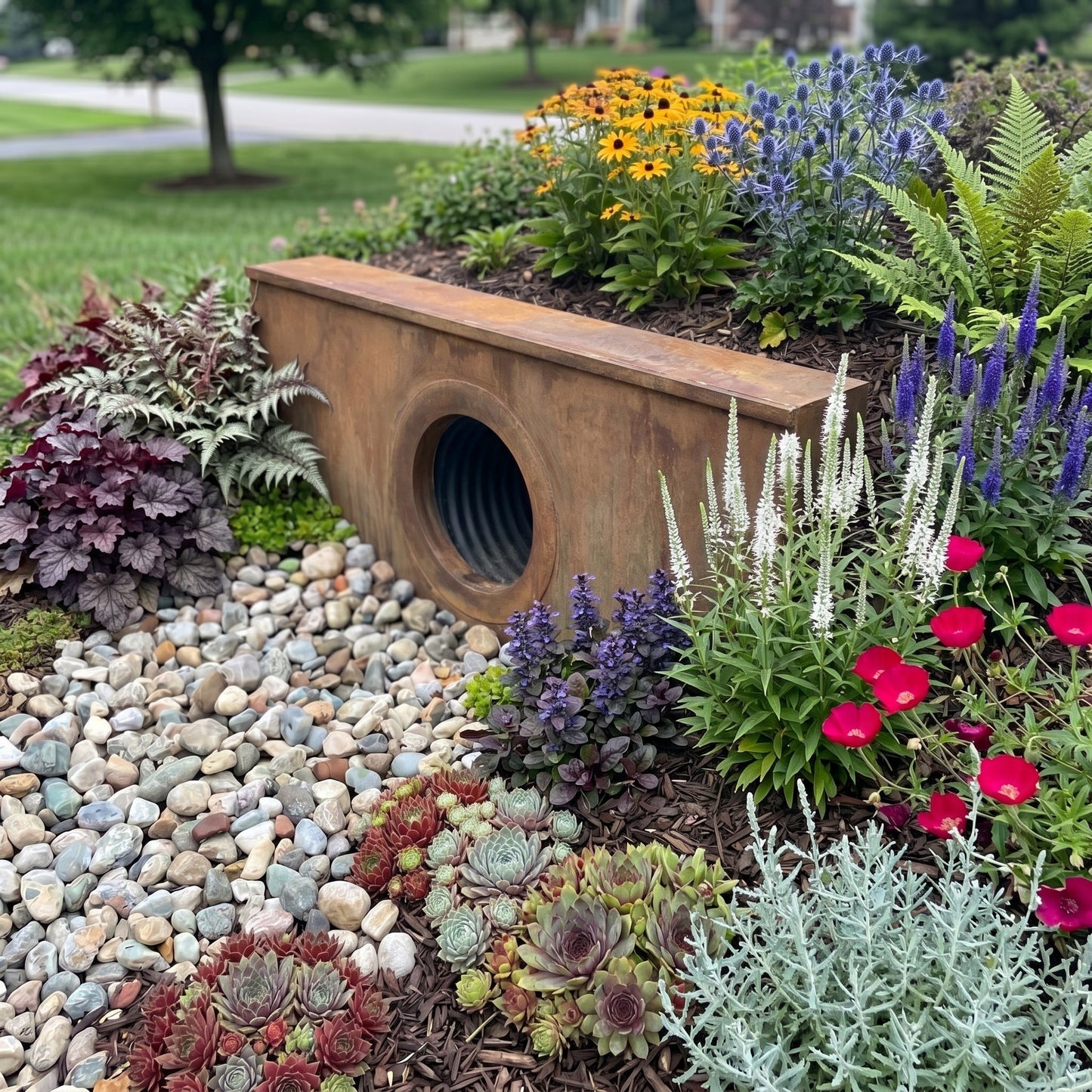 Prefabricated Concrete Culvert Covers - Adrien's Bridge Style GFRC