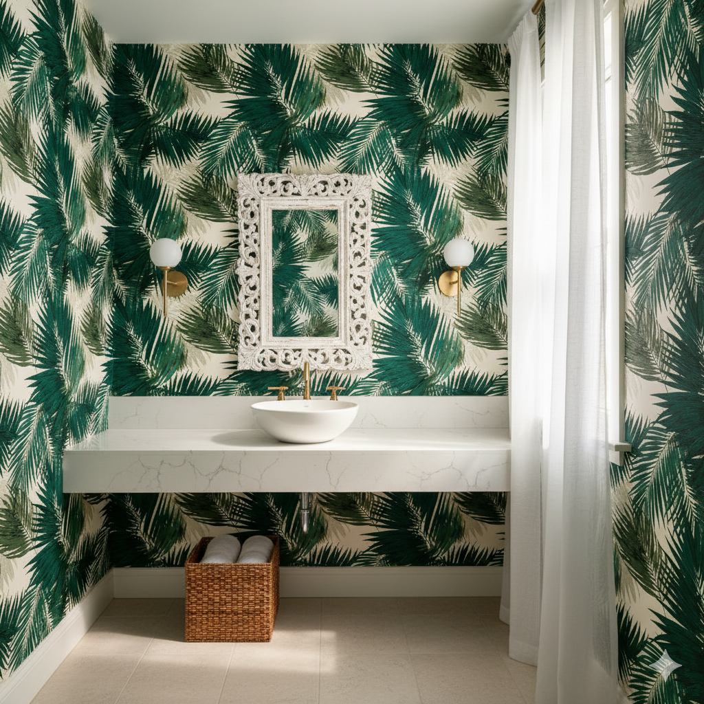 Emerald Canopy Wallpaper