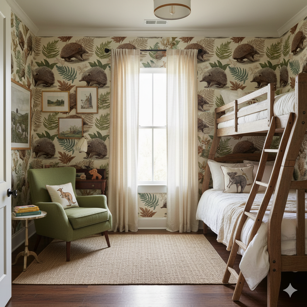 Bushland Quill Wallpaper