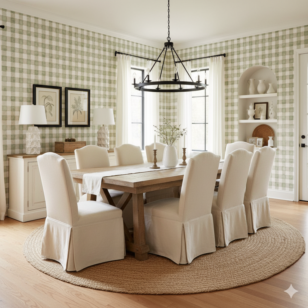 Garden Check-In Wallpaper