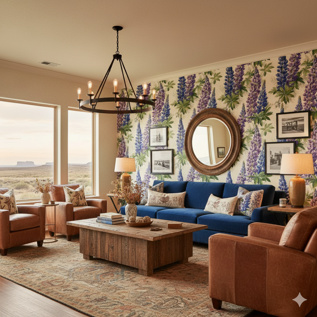 Lupine Reverie Wallpaper