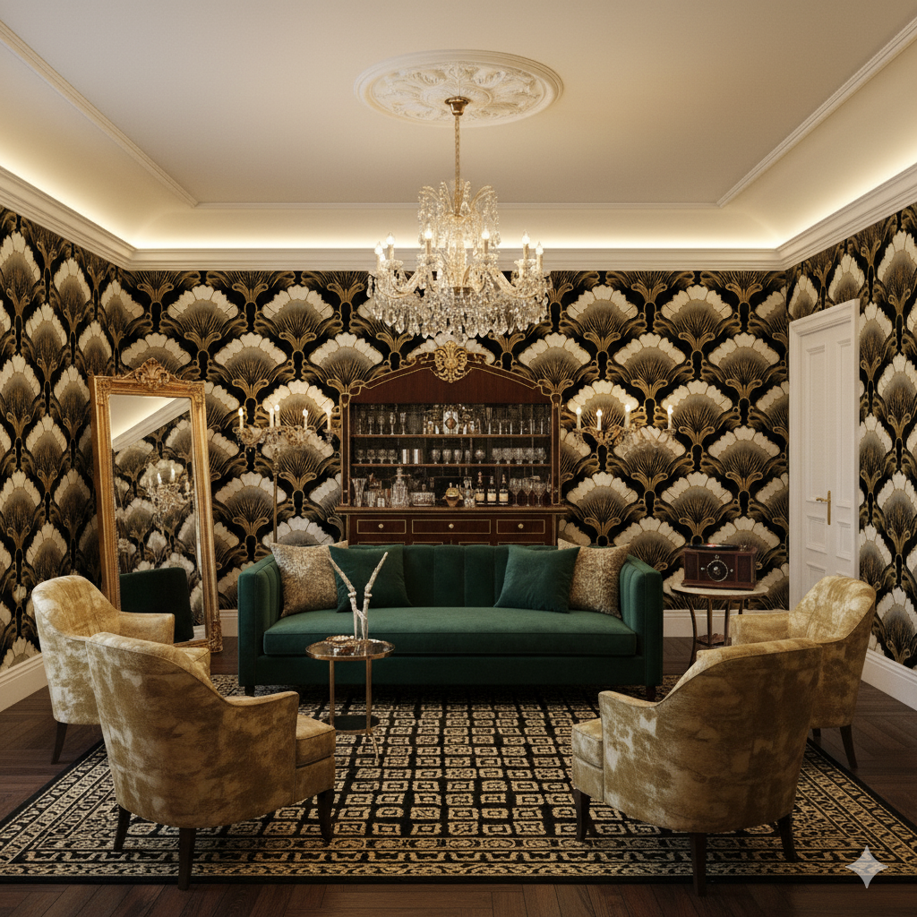 Empire Gilt Wallpaper