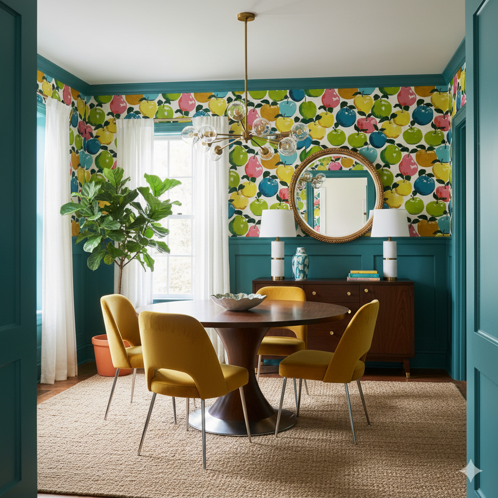 Orchard Rue Wallpaper