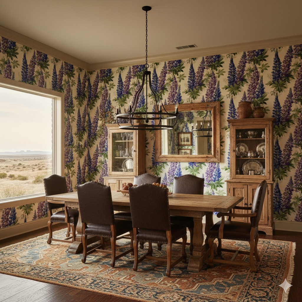 Lupine Reverie Wallpaper