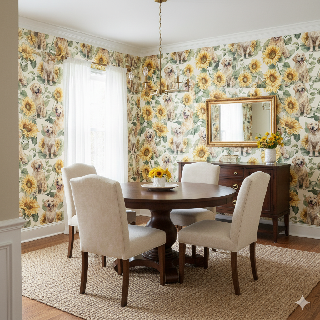 Sunflower Goldens Wallpaper